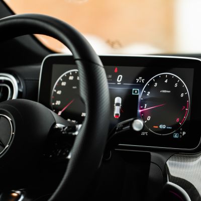 Modern Car Dashboard